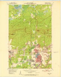Download a high-resolution, GPS-compatible USGS topo map for Virginia, MN (1952 edition)