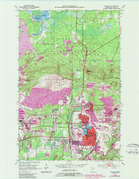 Download a high-resolution, GPS-compatible USGS topo map for Virginia, MN (1987 edition)