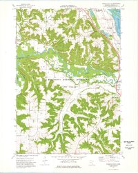 Download a high-resolution, GPS-compatible USGS topo map for Wabasha South, MN (1976 edition)