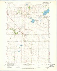 Download a high-resolution, GPS-compatible USGS topo map for Waldorf, MN (1969 edition)