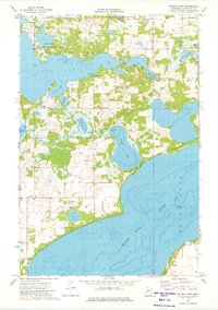 Download a high-resolution, GPS-compatible USGS topo map for Walker Lake, MN (1975 edition)