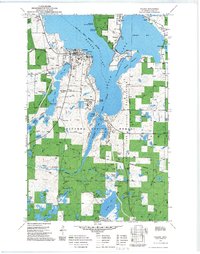 Download a high-resolution, GPS-compatible USGS topo map for Walker, MN (1990 edition)
