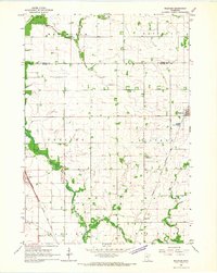 Download a high-resolution, GPS-compatible USGS topo map for Waltham, MN (1967 edition)