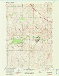 Download a high-resolution, GPS-compatible USGS topo map for Wanamingo, MN (1991 edition)