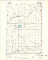 Download a high-resolution, GPS-compatible USGS topo map for Wanda, MN (1968 edition)