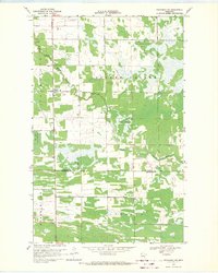 Download a high-resolution, GPS-compatible USGS topo map for Wannaska SW, MN (1971 edition)