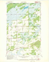 Download a high-resolution, GPS-compatible USGS topo map for Warroad NW, MN (1969 edition)
