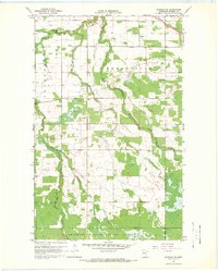 Download a high-resolution, GPS-compatible USGS topo map for Warroad SE, MN (1969 edition)