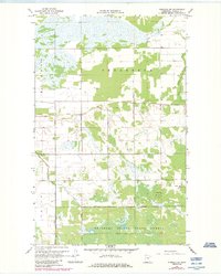 Download a high-resolution, GPS-compatible USGS topo map for Warroad SW, MN (1984 edition)