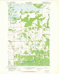 Download a high-resolution, GPS-compatible USGS topo map for Warroad SW, MN (1969 edition)