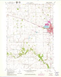 Download a high-resolution, GPS-compatible USGS topo map for Waseca, MN (1979 edition)