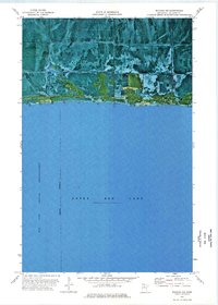 Download a high-resolution, GPS-compatible USGS topo map for Waskish NW, MN (1976 edition)