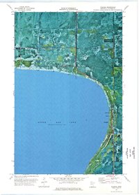 Download a high-resolution, GPS-compatible USGS topo map for Waskish, MN (1976 edition)