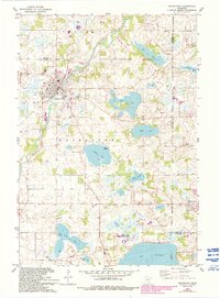 Download a high-resolution, GPS-compatible USGS topo map for Watertown, MN (1993 edition)