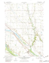 Download a high-resolution, GPS-compatible USGS topo map for Watson, MN (1983 edition)