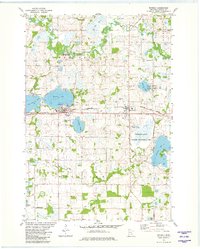 Download a high-resolution, GPS-compatible USGS topo map for Waverly, MN (1982 edition)