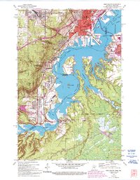 Download a high-resolution, GPS-compatible USGS topo map for West Duluth, MN (1993 edition)