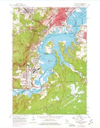 Download a high-resolution, GPS-compatible USGS topo map for West Duluth, MN (1977 edition)