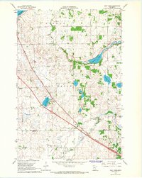 Download a high-resolution, GPS-compatible USGS topo map for West Union, MN (1967 edition)