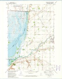 preview thumbnail of historical topo map of Traverse County, MN in 1972