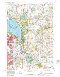 Download a high-resolution, GPS-compatible USGS topo map for White Bear Lake East, MN (1989 edition)