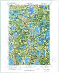 Download a high-resolution, GPS-compatible USGS topo map for White Fish Lake, MN (1974 edition)