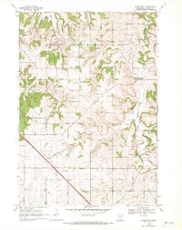 Download a high-resolution, GPS-compatible USGS topo map for White Rock, MN (1970 edition)