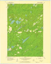 Download a high-resolution, GPS-compatible USGS topo map for Whiteface, MN (1958 edition)