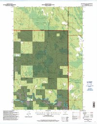 Download a high-resolution, GPS-compatible USGS topo map for Wildwood SE, MN (1998 edition)