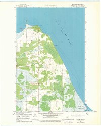 preview thumbnail of historical topo map of Lake of the Woods County, MN in 1967