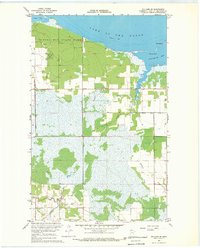 Download a high-resolution, GPS-compatible USGS topo map for Williams SE, MN (1969 edition)