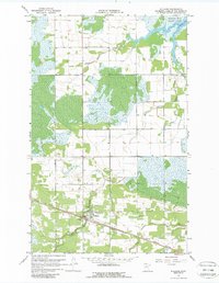 Download a high-resolution, GPS-compatible USGS topo map for Williams, MN (1988 edition)