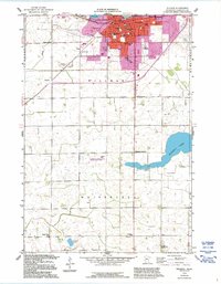 Download a high-resolution, GPS-compatible USGS topo map for Willmar, MN (1995 edition)