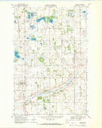 Download a high-resolution, GPS-compatible USGS topo map for Winger, MN (1971 edition)