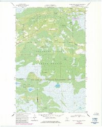 preview thumbnail of historical topo map of Lake of the Woods County, MN in 1969