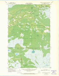Download a high-resolution, GPS-compatible USGS topo map for Winter Road Lake SW, MN (1971 edition)