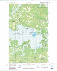 Download a high-resolution, GPS-compatible USGS topo map for Winter Road Lake, MN (1984 edition)