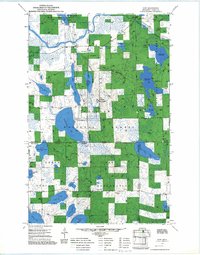 Download a high-resolution, GPS-compatible USGS topo map for Wirt, MN (1973 edition)