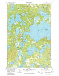 Download a high-resolution, GPS-compatible USGS topo map for Woman Lake, MN (1980 edition)