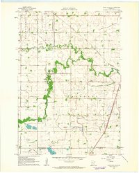 Download a high-resolution, GPS-compatible USGS topo map for Wood Lake NW, MN (1963 edition)