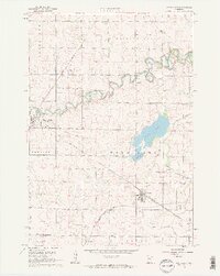 Download a high-resolution, GPS-compatible USGS topo map for Wood Lake, MN (1964 edition)