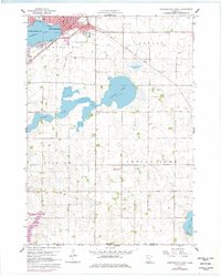 Download a high-resolution, GPS-compatible USGS topo map for Worthington South, MN (1977 edition)
