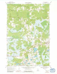 Download a high-resolution, GPS-compatible USGS topo map for Wright, MN (1991 edition)