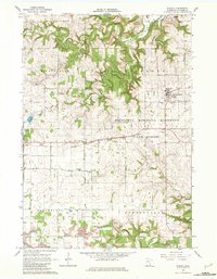 Download a high-resolution, GPS-compatible USGS topo map for Wykoff, MN (1982 edition)