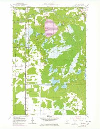 Download a high-resolution, GPS-compatible USGS topo map for Zim, MN (1978 edition)