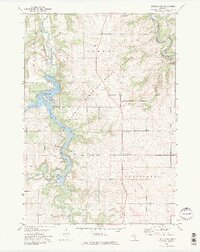 Download a high-resolution, GPS-compatible USGS topo map for Zumbro Lake, MN (1975 edition)