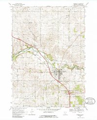 Download a high-resolution, GPS-compatible USGS topo map for Zumbrota, MN (1986 edition)