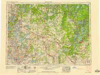 1958 Map of Brainerd
