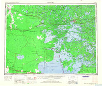 Download a high-resolution, GPS-compatible USGS topo map for Kenora, MN (1968 edition)