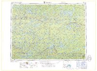 preview thumbnail of historical topo map of Cook County, MN in 1968